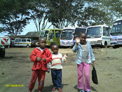 Some of the Kiberan kids we met.